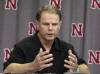 Nebraska coach Frank Solich speaks to the media during Nebraska's Media Day in Lincoln, Neb., Friday, Aug. 2, 2002. (AP Photo/Nati Harnik)